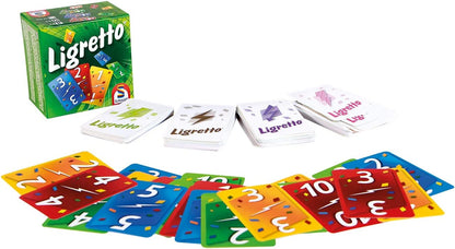 Schmidt | Ligretto Green | Card Game | Ages 8+ | 2 to 4 Players | 15 mins Minutes Playing Time