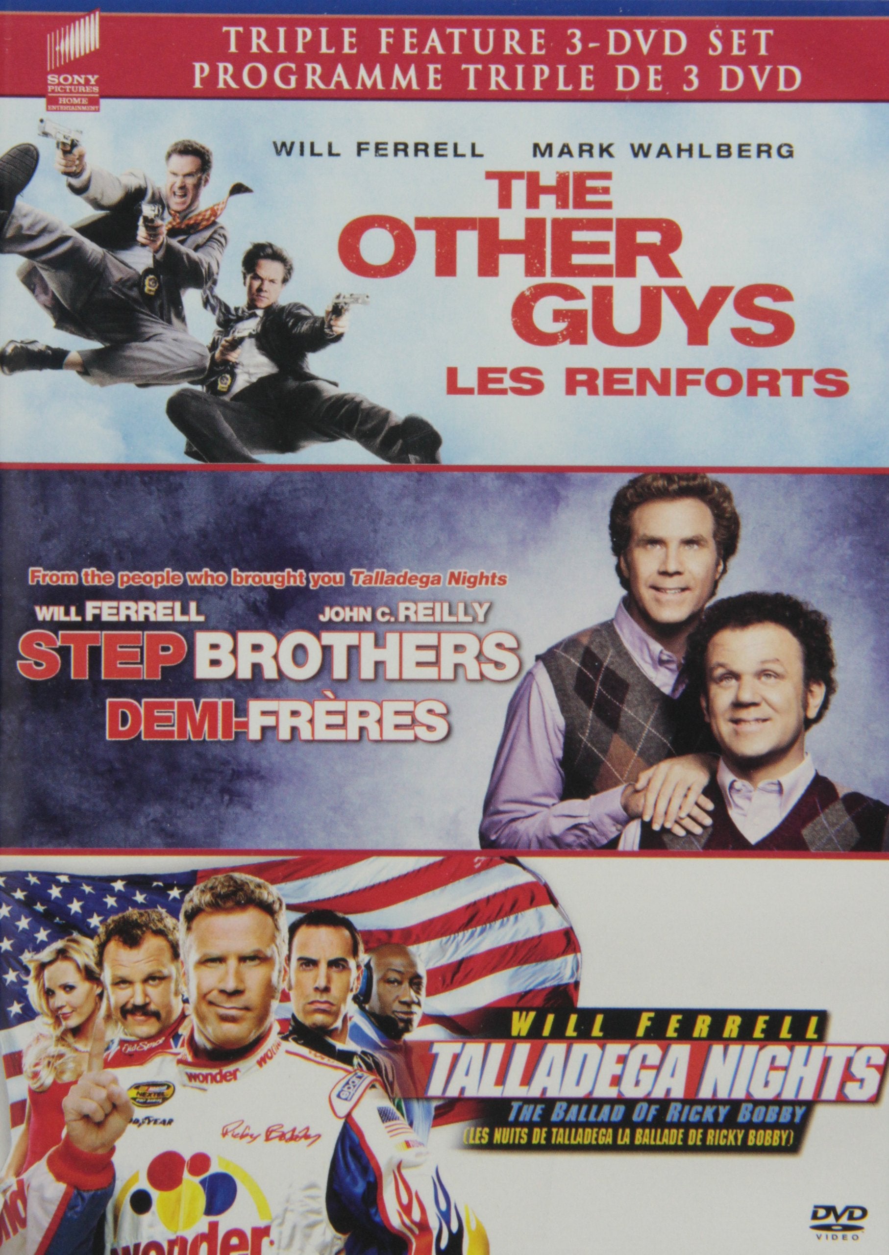 The Other Guys / Step Brothers / Talladega Nights: The Ballad of Ricky Bobby (Triple Feature)