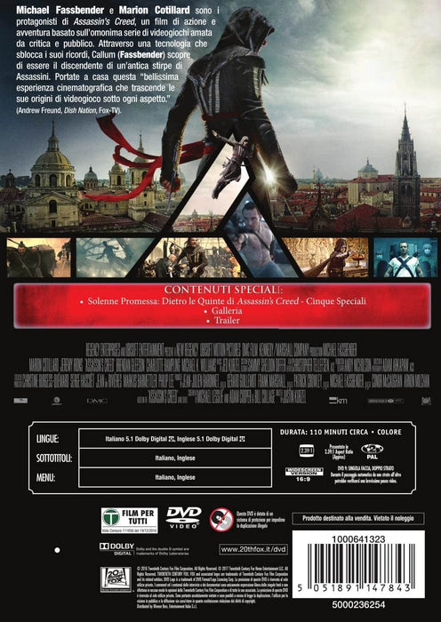 assassin's creed DVD Italian Import