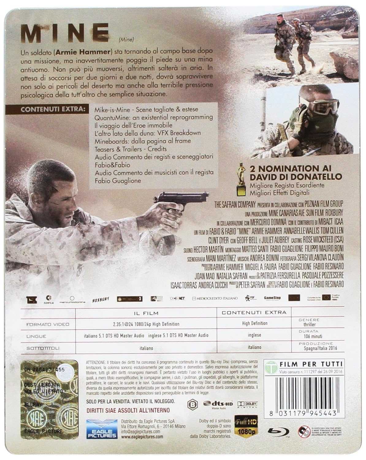 Mine (Steelbook Ltd.Edt.)