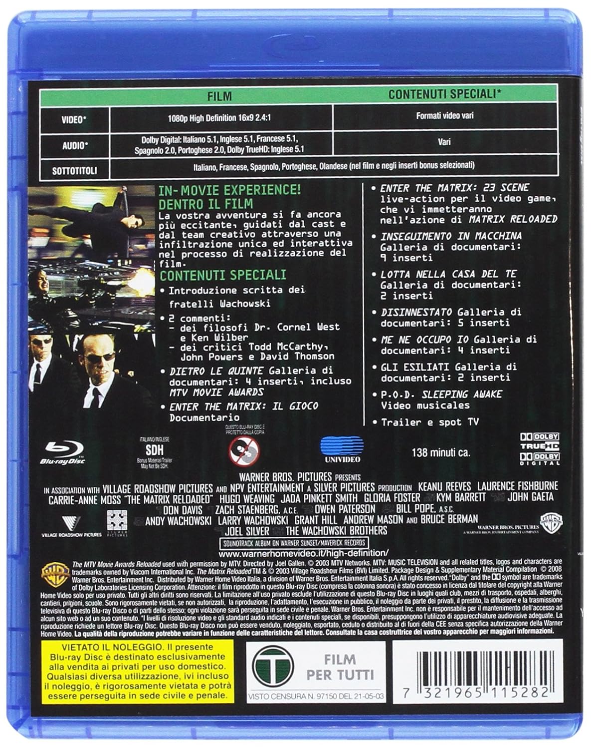 Matrix Trilogy (Box 3 Br