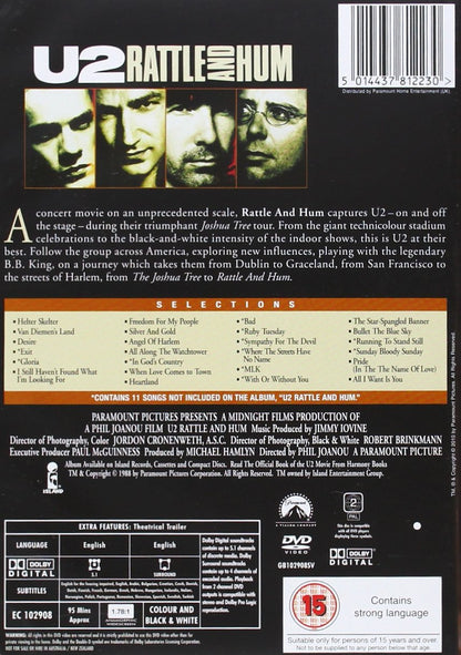U2 - Rattle and Hum