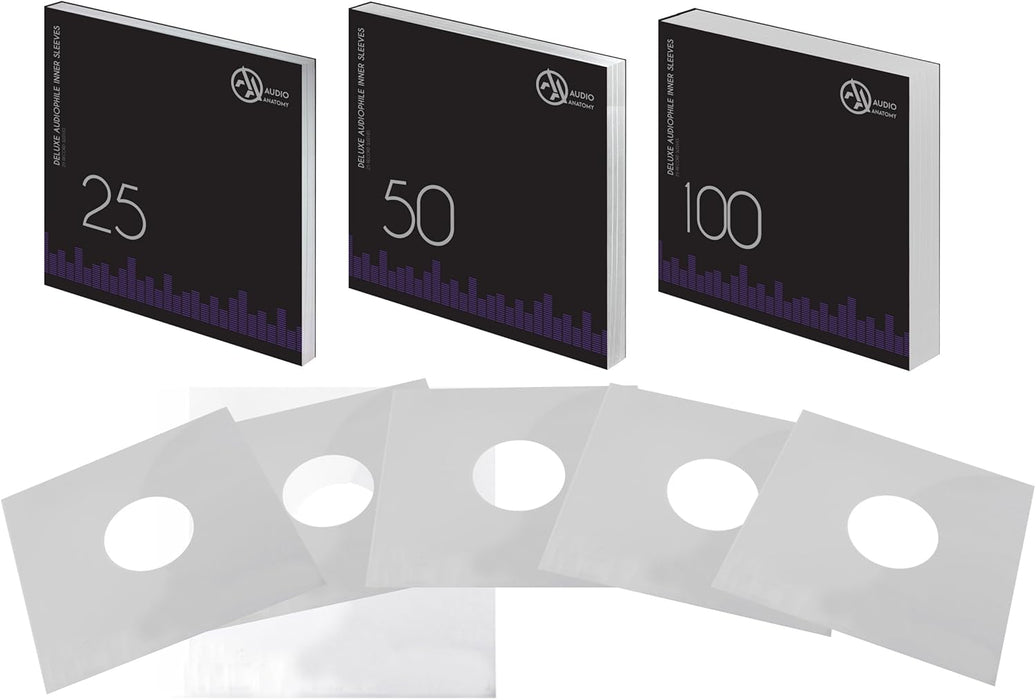 GIUCAR Buste Interne per Lp (25 Deluxe Crema 70 Gr