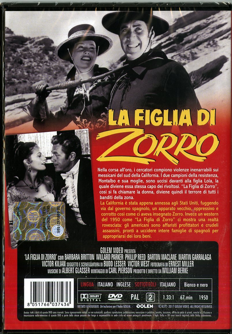 La Figlia Di Zorro