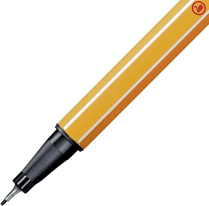 Fineliner - STABILO point 88 - Pack of 15 - Assorted Colours including 5 Neon Colours