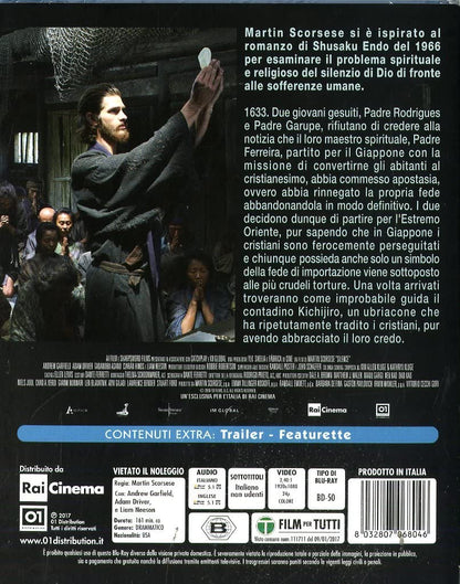 silence - blu ray BluRay Italian Import