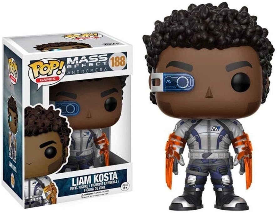 Funko POP Games: Mass Effect Andromeda Liam Costa Toy Figure
