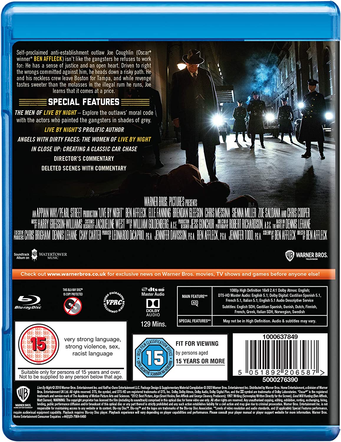 LIVE BY NIGHT (BD/S)