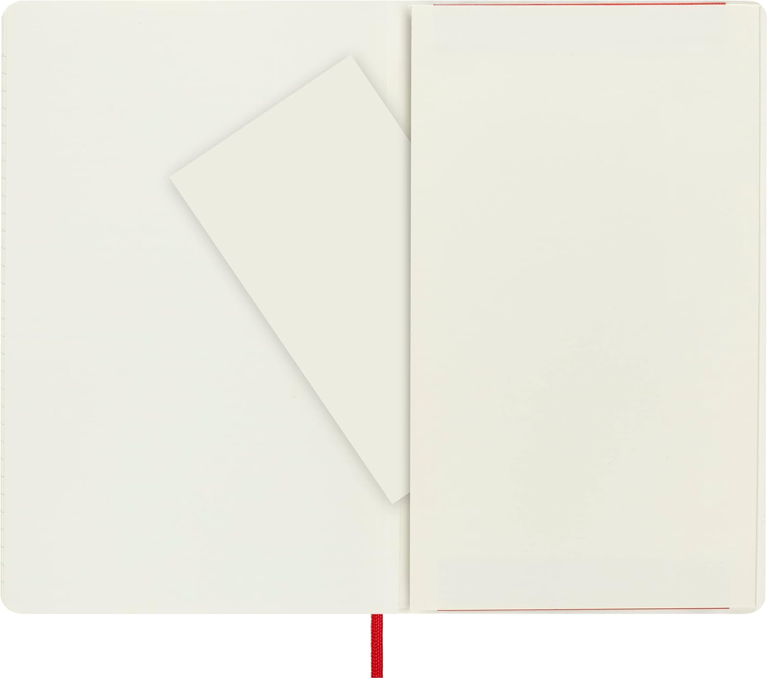 Moleskine - Classic Ruled Paper Notebook - Soft Cover and Elastic Closure Journal - Color Scarlet Red - Size Large 13 x 21 A5 - 192 Pages