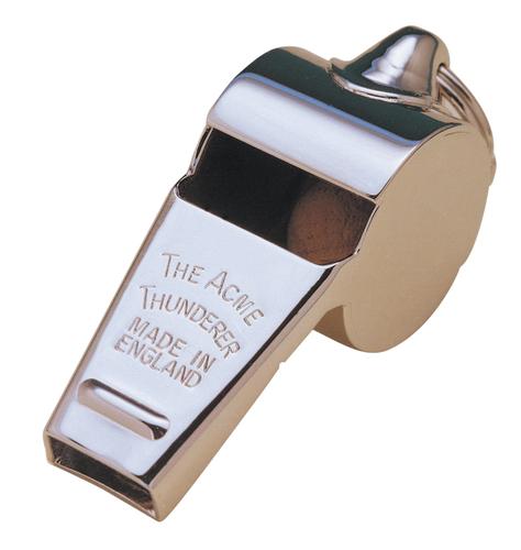 Acme Thunderer Metal Whistle Med 59.5 Medium Medium