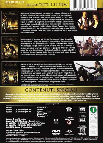 la mummia - trilogia (3 dvd) box set DVD Italian Import