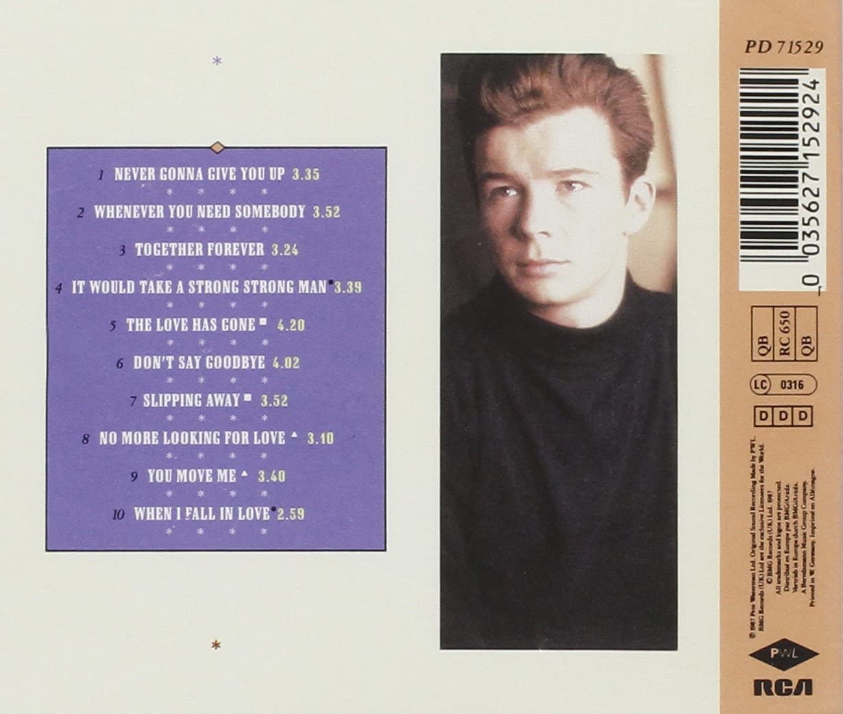 Whenever You Need Somebody (1987)