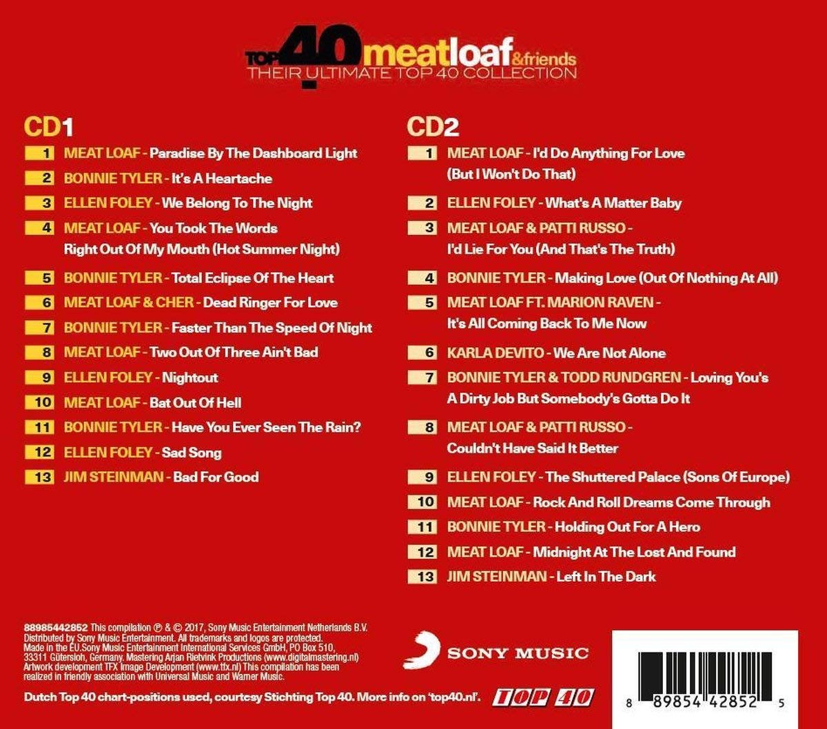 Top 40: Meat Loaf & Friends