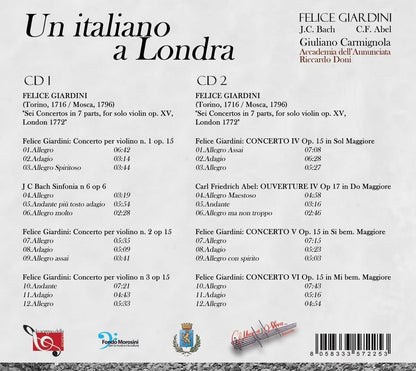 Felice Giardini: Un Italia a Londra