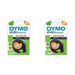 DYMO LT etiquetas auténticas para ropa | Negro sobre blanco | 12 mm x 4m | Hierro en las etiquetas de tela para las etiquetadoras LetraTag | autoadhesivo