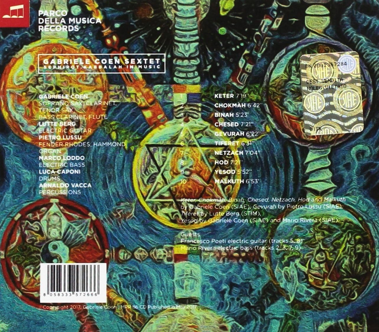 Sephirot: Kabbalah In Music