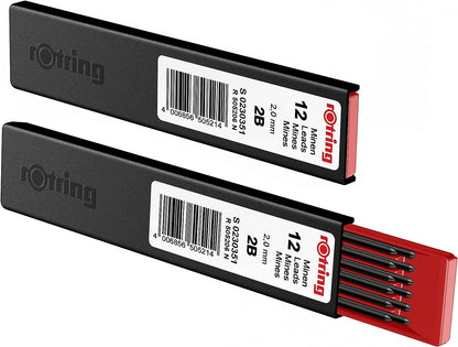 rOtring Tikky Mechanical Pencil Lead Refills | 2.0 mm | 12 Count