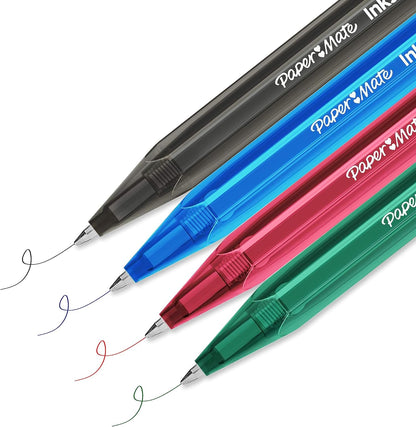 Paper Mate InkJoy 100RT Retractable Ballpoint Pens | Medium Point (1.0mm) | Black | 100 Count