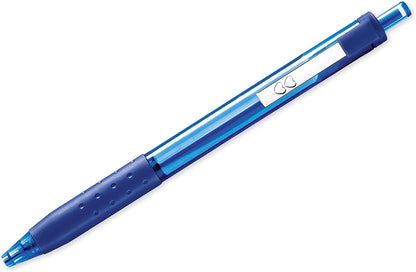 Paper Mate InkJoy 300RT Retractable Ballpoint Pens | Medium Point (1.0 mm) | Blue | 12 Count
