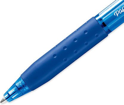 Paper Mate InkJoy 300RT Retractable Ballpoint Pens | Medium Point (1.0 mm) | Blue | 12 Count