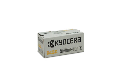 Kyocera TK-5220Y Toner Yellow, Original Premium Cartridge 1T02R9ANL1. Compatible ECOSYS Printers M5521cdn/cdw, P5021cdn/cdw