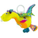 LAMAZE Flip Flap Dragon, Clip on Pram and Pushchair Newborn Baby Toy, Sensory Toy for Babies Boys and Girls from 0 to 6 Months Flip Flap the Dragon