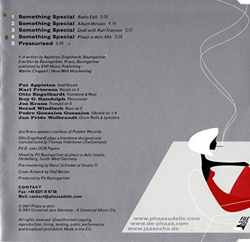 Something special (incl. 4 versions, 2001)
