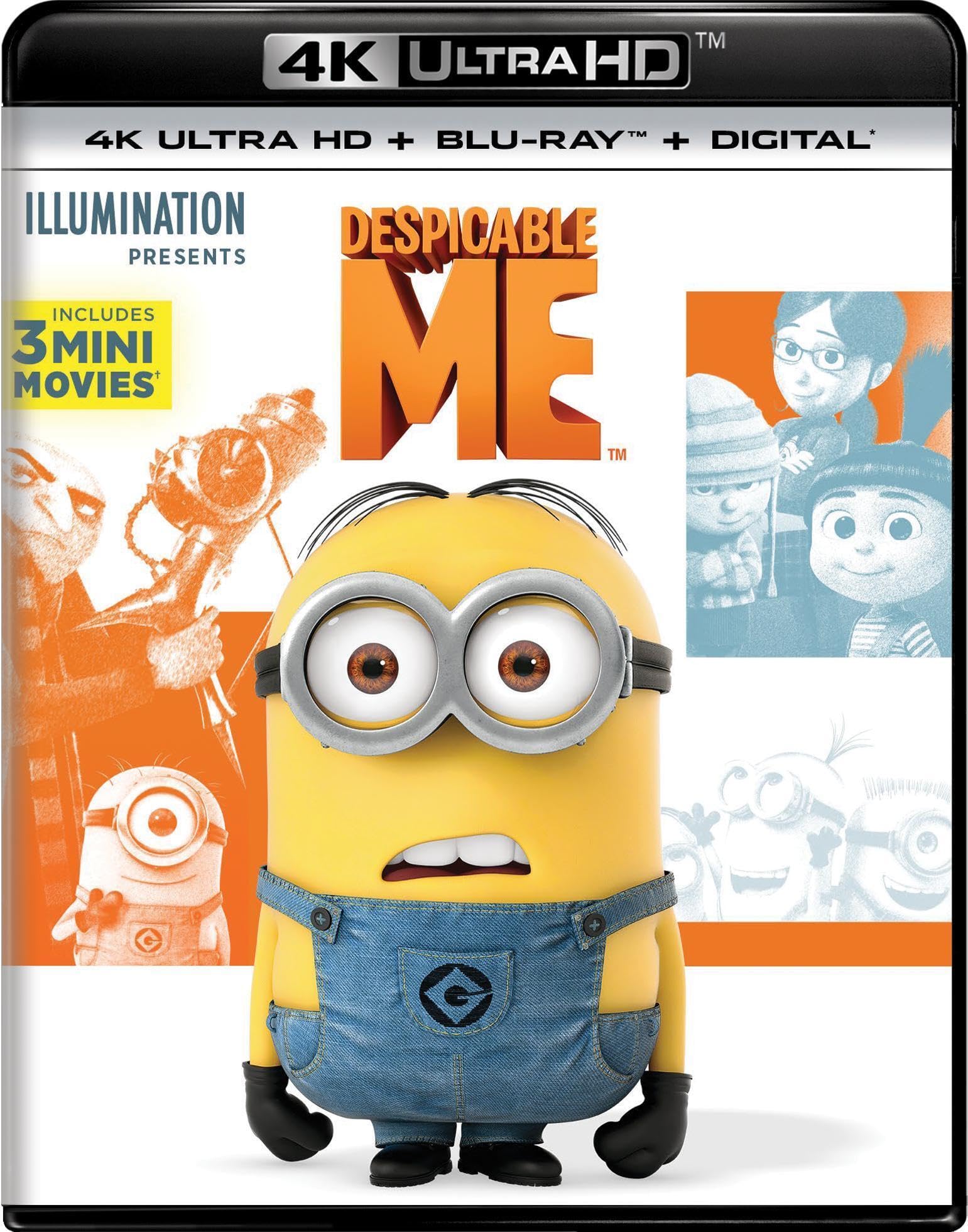 Despicable Me (4K Ultra HD + Blu-ray + Digital HD