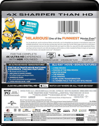 Despicable Me 2 (4K Ultra HD + Blu-ray + Digital HD)