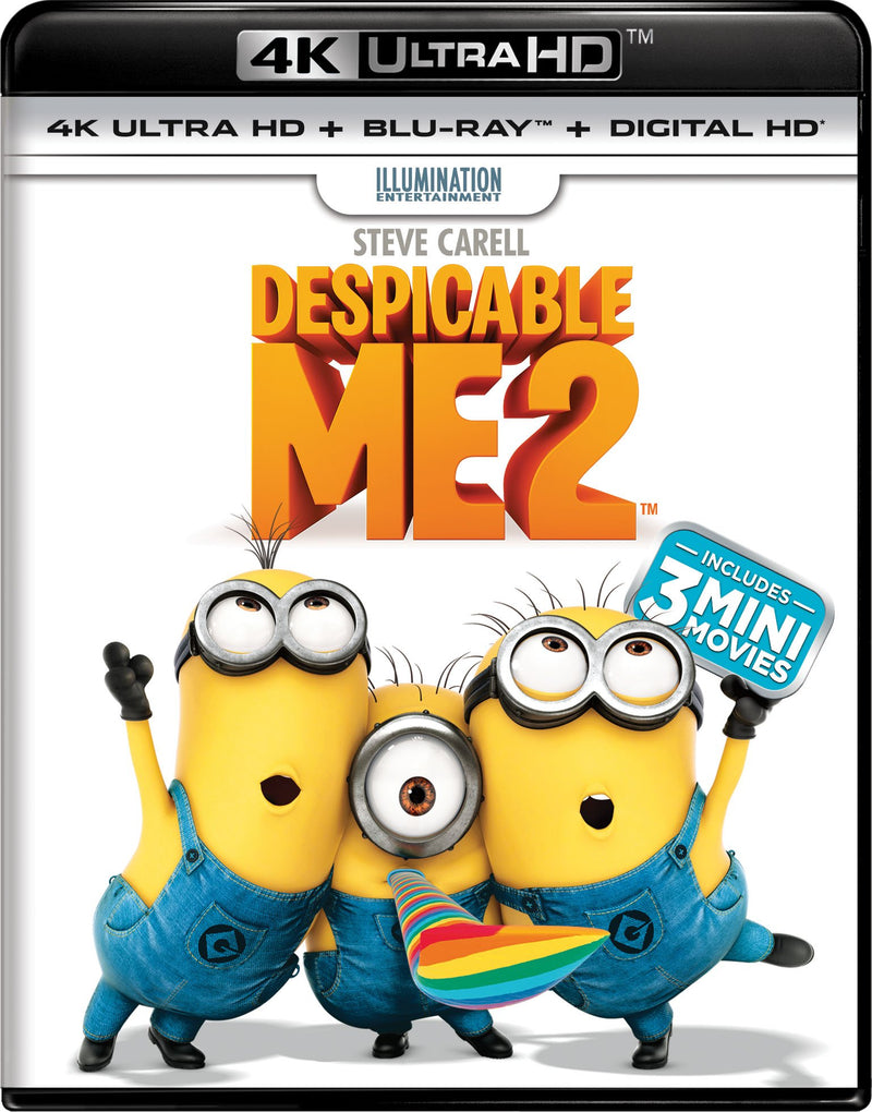Despicable Me 2 (4K Ultra HD + Blu-ray + Digital HD)