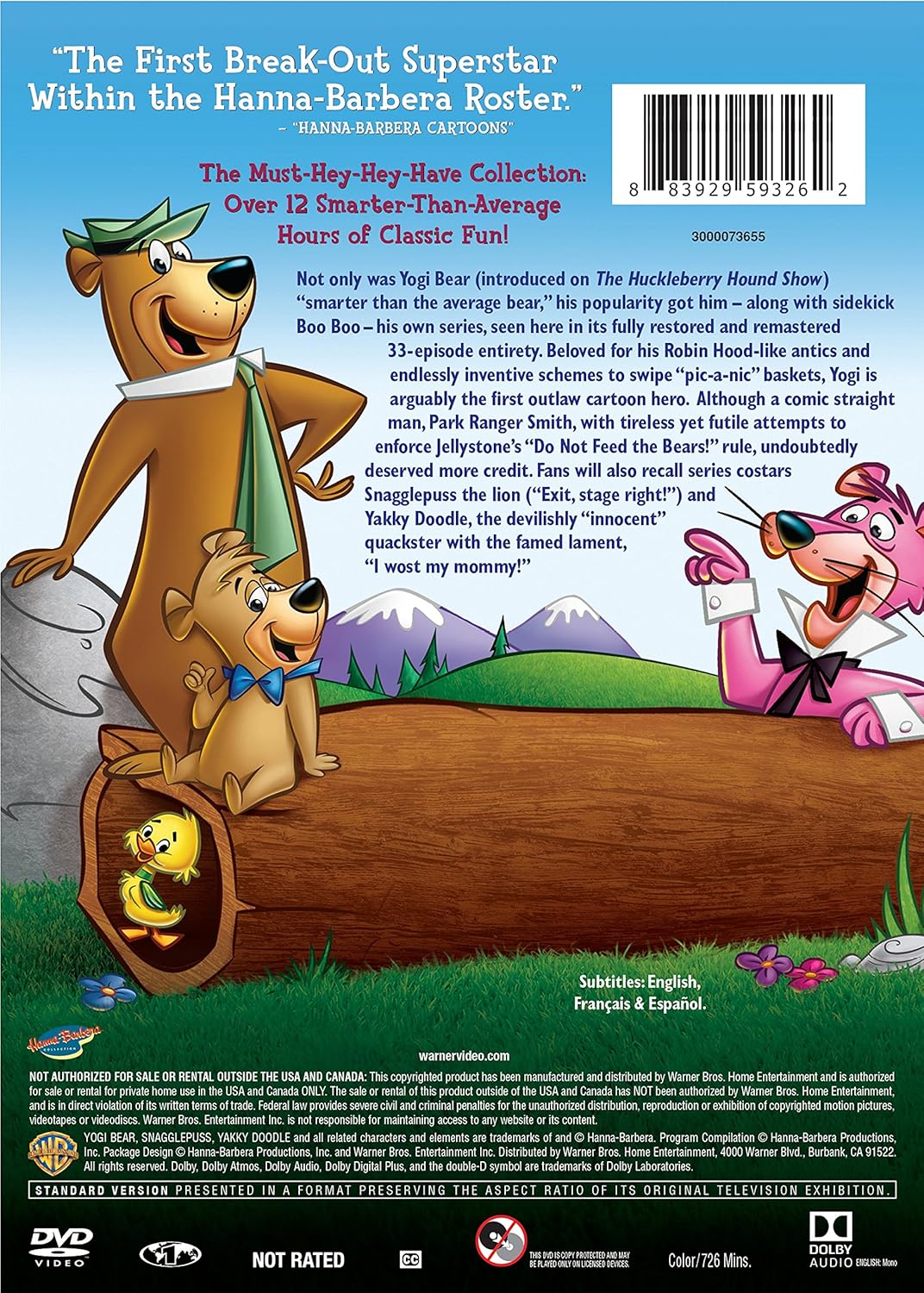 Yogi Bear Show, The: The Complete Series (Rpkgd DVD)