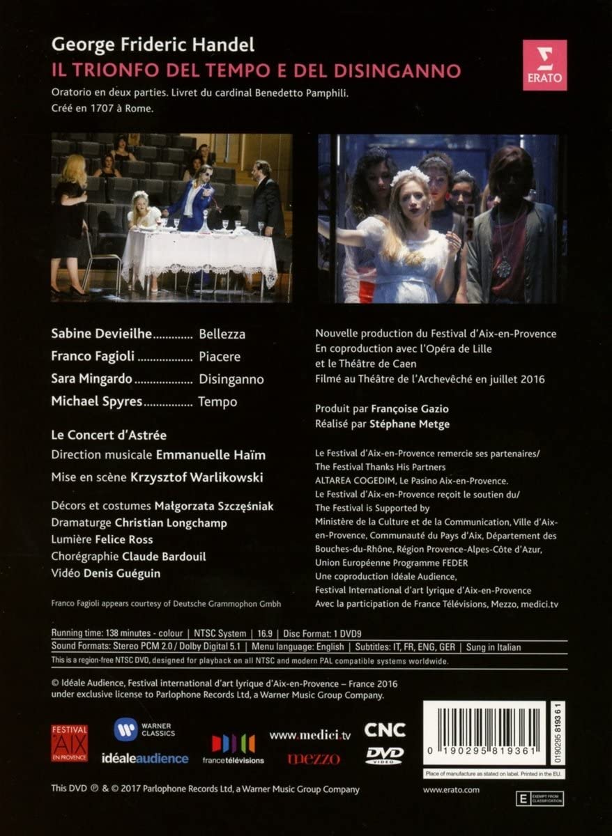 Handel: Il Trionfo del Tempo e del Disinganno