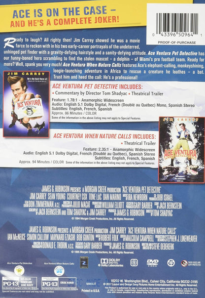 Ace Ventura: Pet Detective / Ace Ventura: When Nature Calls - Set