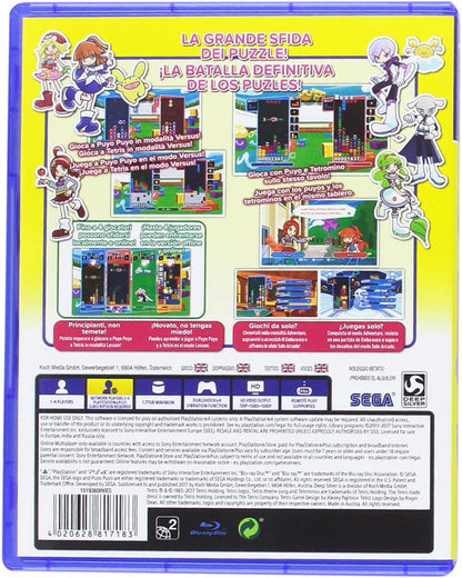 Giochi per Console Publisher Minori SEGA Puyo Puyo Tetris