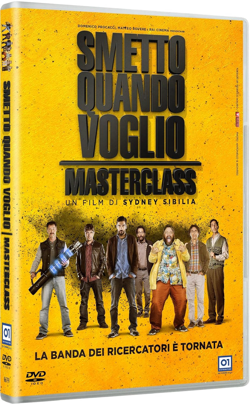smetto quando voglio - masterclass DVD Italian Import
