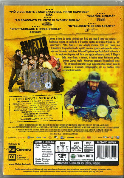 smetto quando voglio - masterclass DVD Italian Import