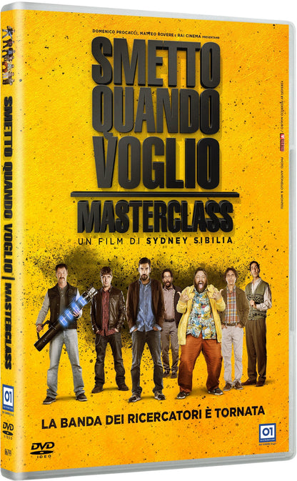smetto quando voglio - masterclass DVD Italian Import