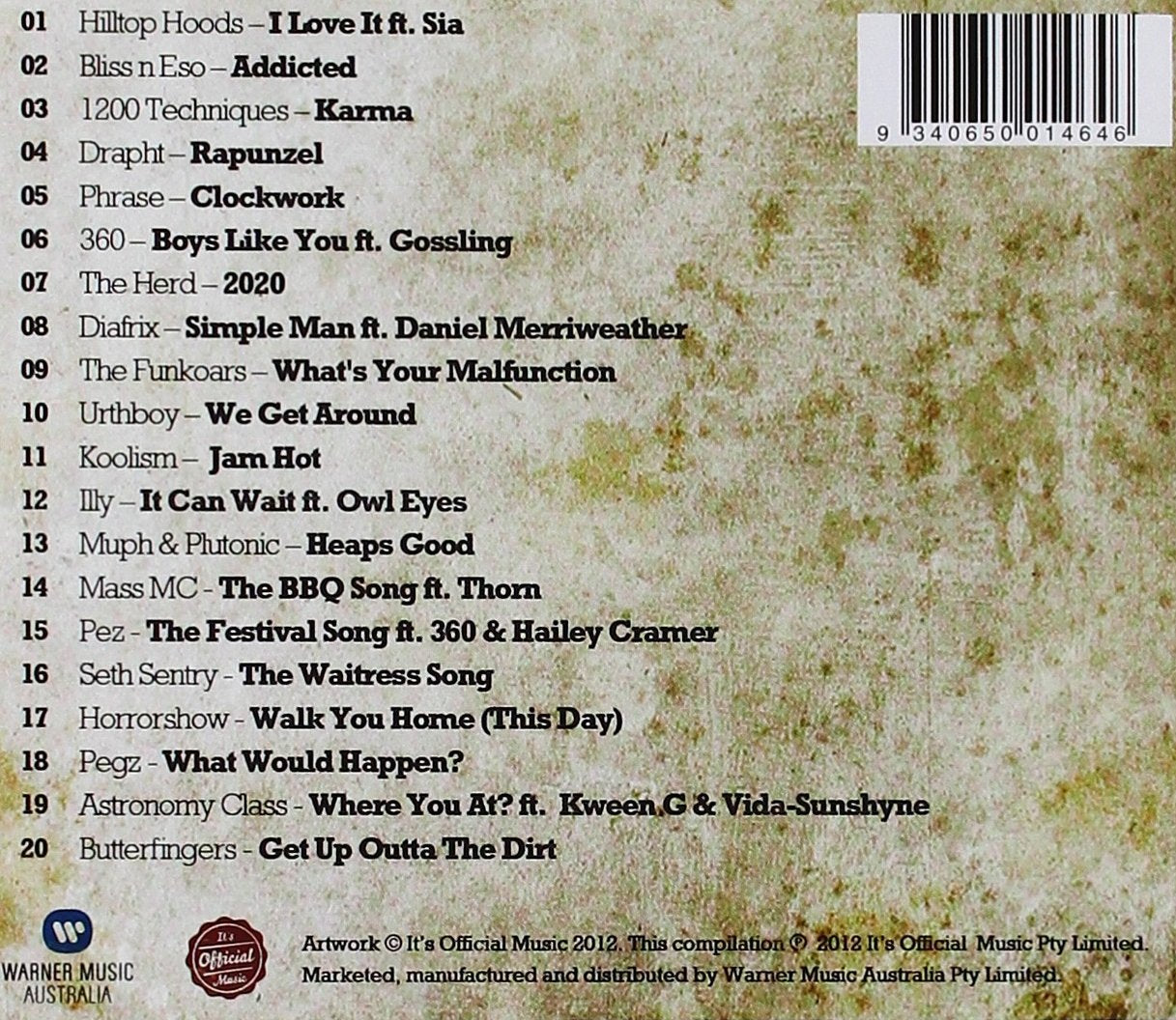 Vol. 1-Official: The Best of Australian Hip-Hop