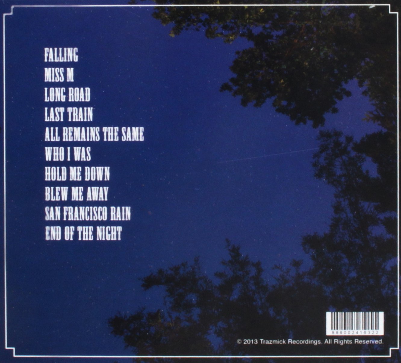 Midnight North-End Of The Night