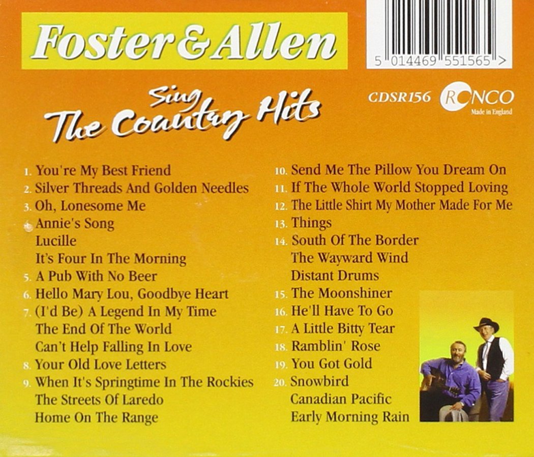 Foster and Allen Sing the Country Hits