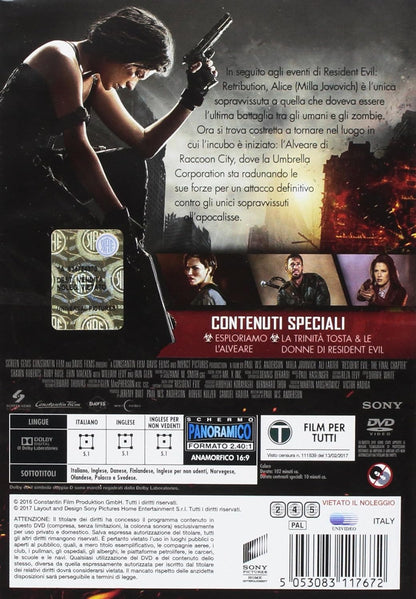 Resident Evil: the Final Chapter