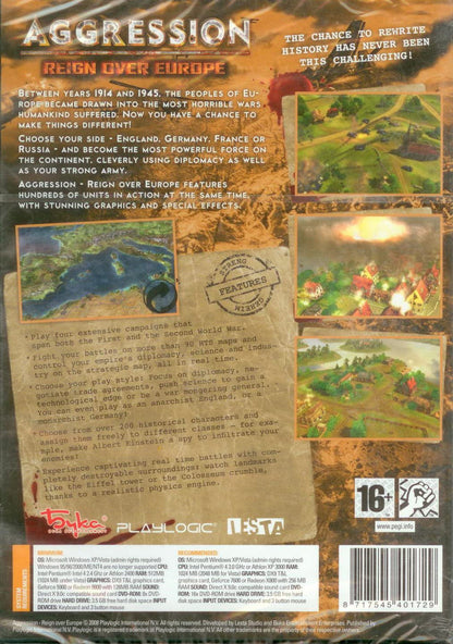 PC Games - Agression Reign Over Europe Pc