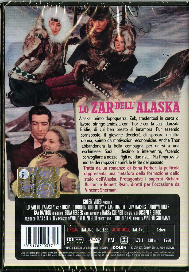 lo zar dell'alaska DVD Italian Import