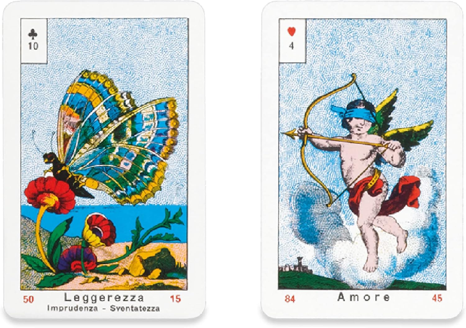 Masenghini 551020 Playing Cards The True Sibyl, Multicolor