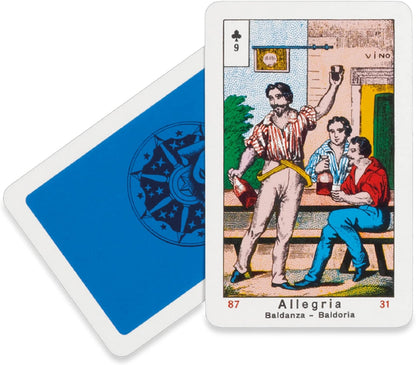 Masenghini 551020 Playing Cards The True Sibyl, Multicolor