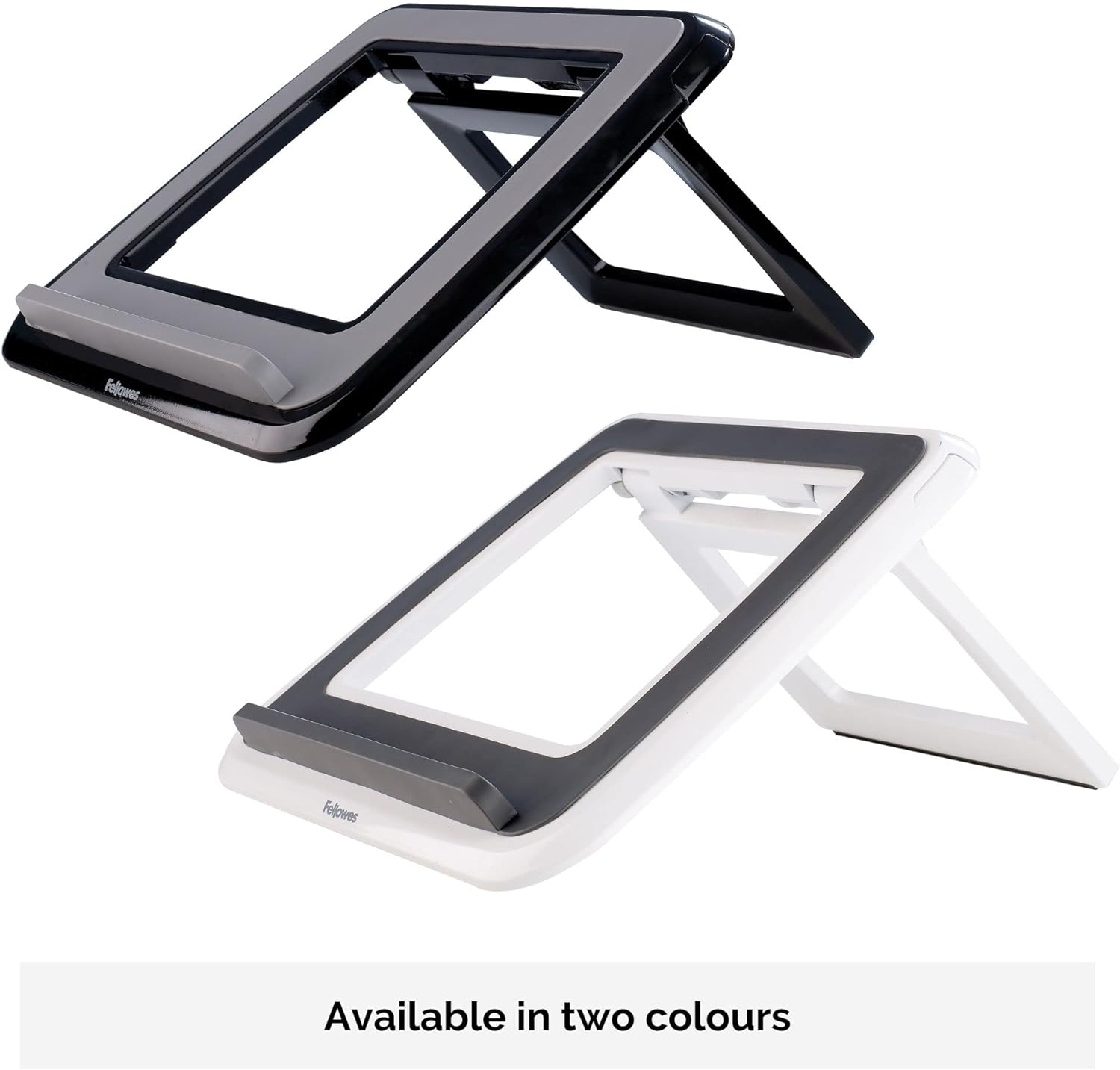 Fellowes Laptop Stand for Desk - I-Spire Series Adjustable Laptop Stand for the Home and Office - Portable Laptop Stand with 7 Height Adjustments - Max Monitor Size 17", Max Weight 4KG