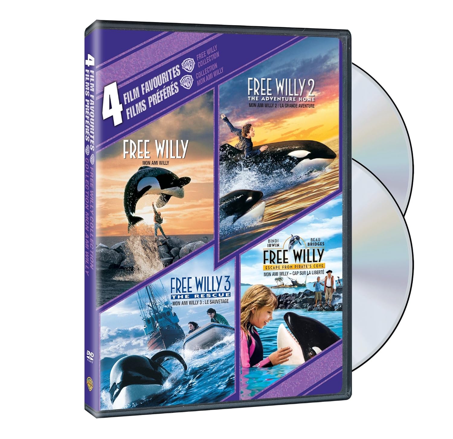 4 Film Favorites Free Willy Collection