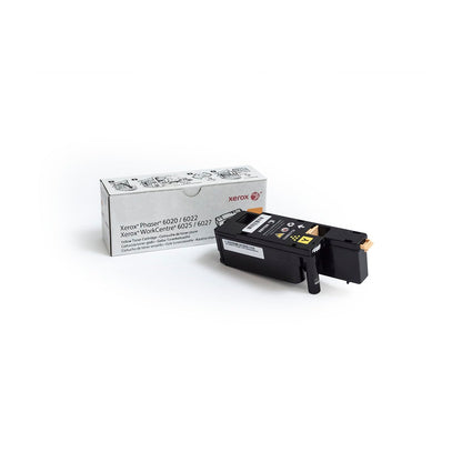 Xerox Originales Phaser 6020/6022 / Workcentre 6025/6027 Jaune Standard Capacité Cartouche de Toner (1,000 Pages) - 106R02758