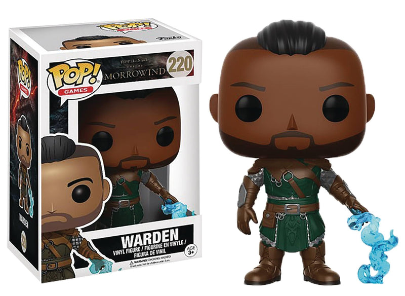 POP Funko Warden Figura de Vinilo, seria The Elder Scrolls Online (ESO) Morrowind (14331