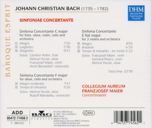 Sinfonia Concertante C & F